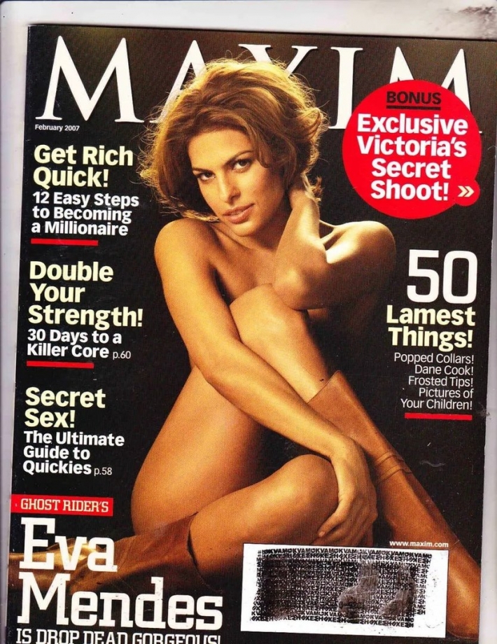 Ева мендес maxim