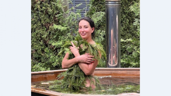 Анастасия волочкова баня веники