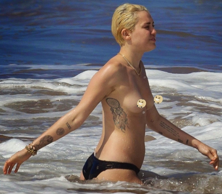 Певица майли сайрус голая