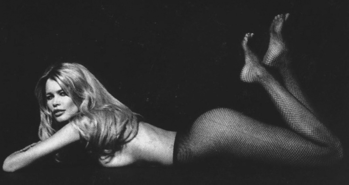 Клаудия шиффер ноги