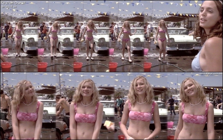 Кирстен данст добейся успеха в купальнике