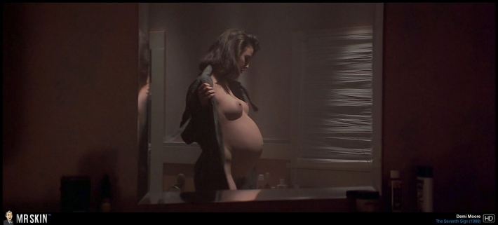 Деми мур голая беременная