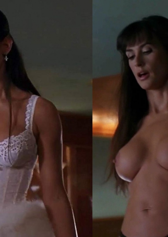 Стриптиз деми мур