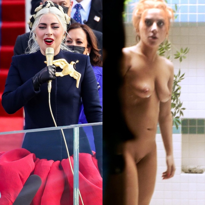 Леди гага на инаугурации байдена