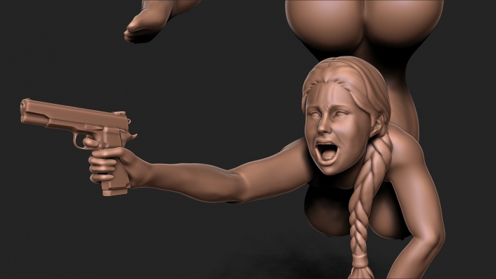 D модели девушек для принтера