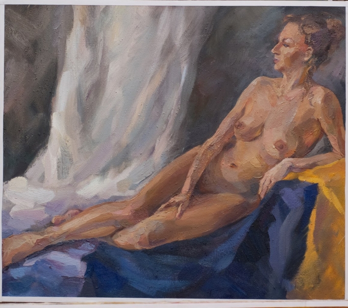 Обнаженная натура живопись