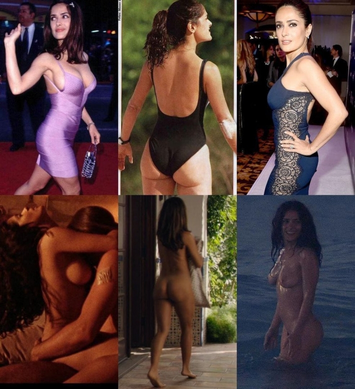 Сальма хайек в молодости nude