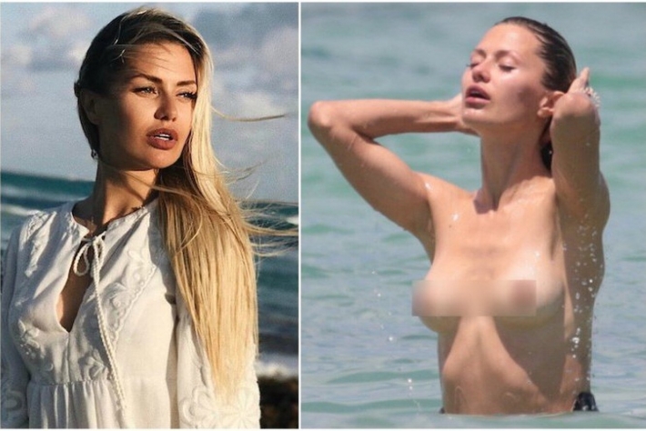 Виктория боня голая на пляже