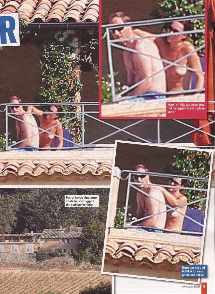 Кейт миддлтон топлесс