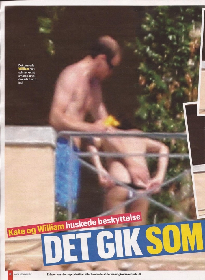 Кейт миддлтон топлесс