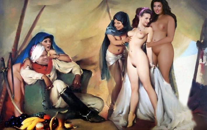 Гарем порно