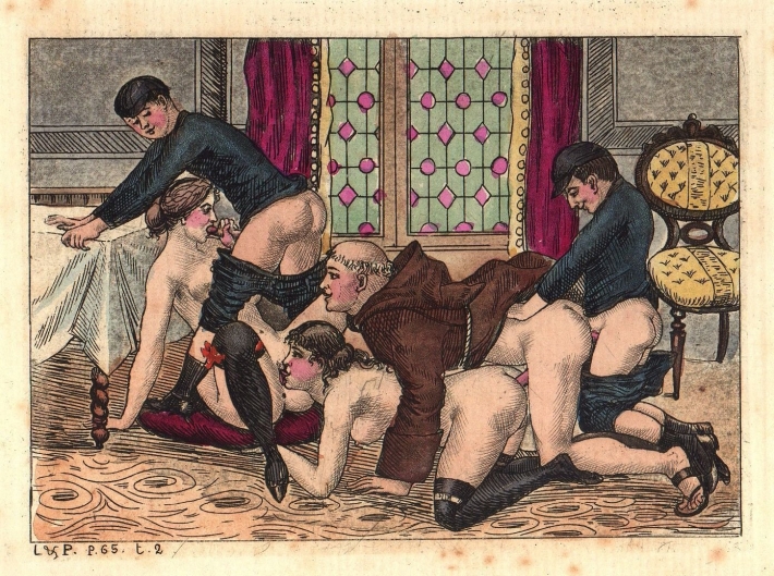 Старинная гравюра