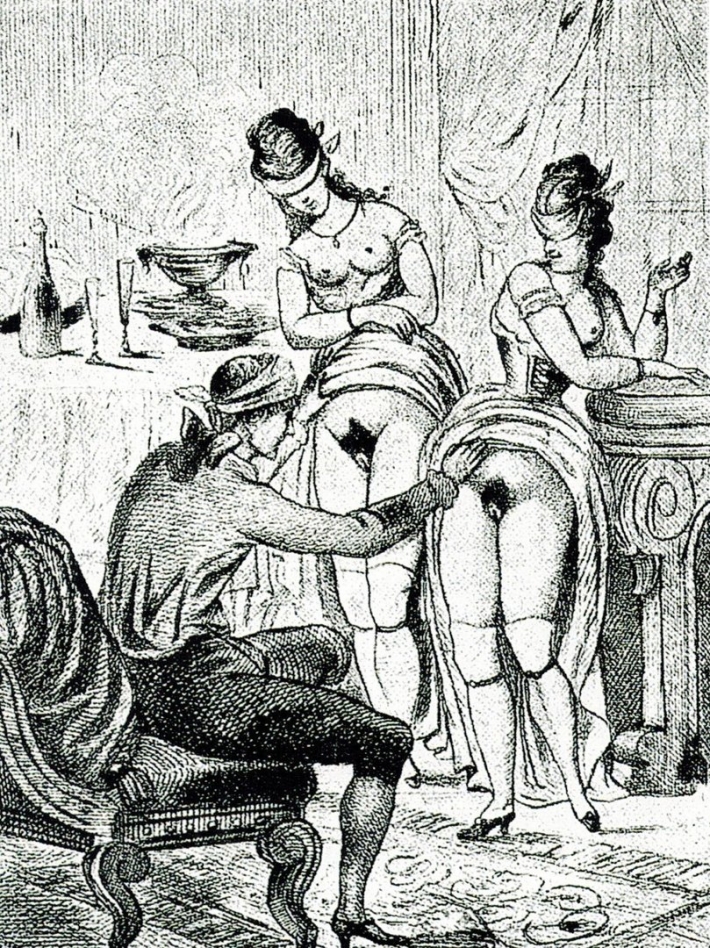 Средневековые порнографические гравюры