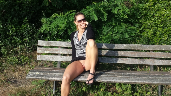 Порно на лавочке