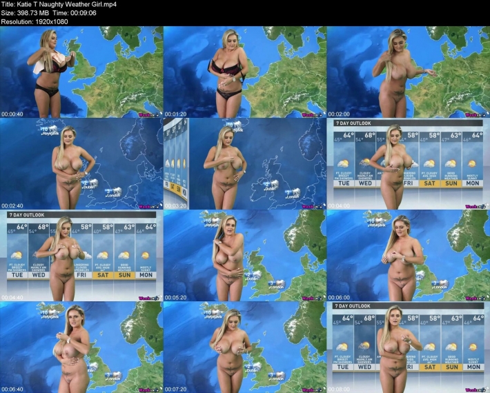 Голые ведущие прогноза погоды