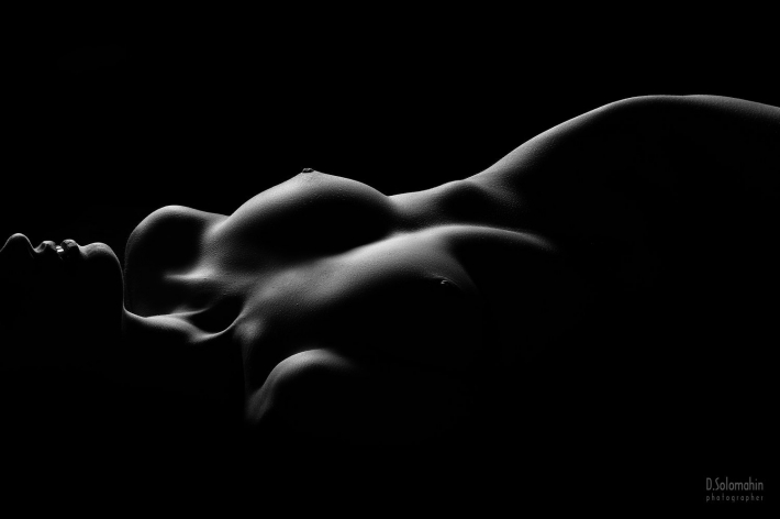 Силуэт женского тела