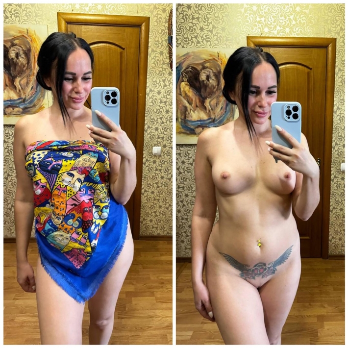 Одетые раздетые девушки