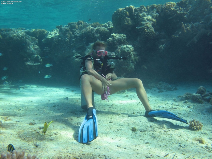 Дайвинг девушка