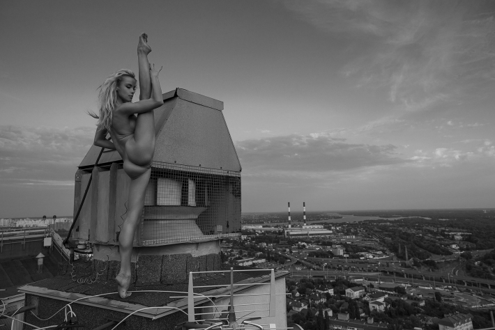 Фотосессия на крыше