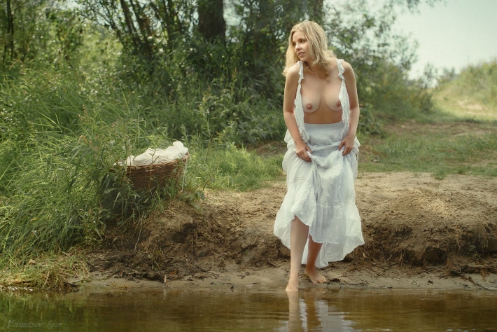 Деревенские девушки ню