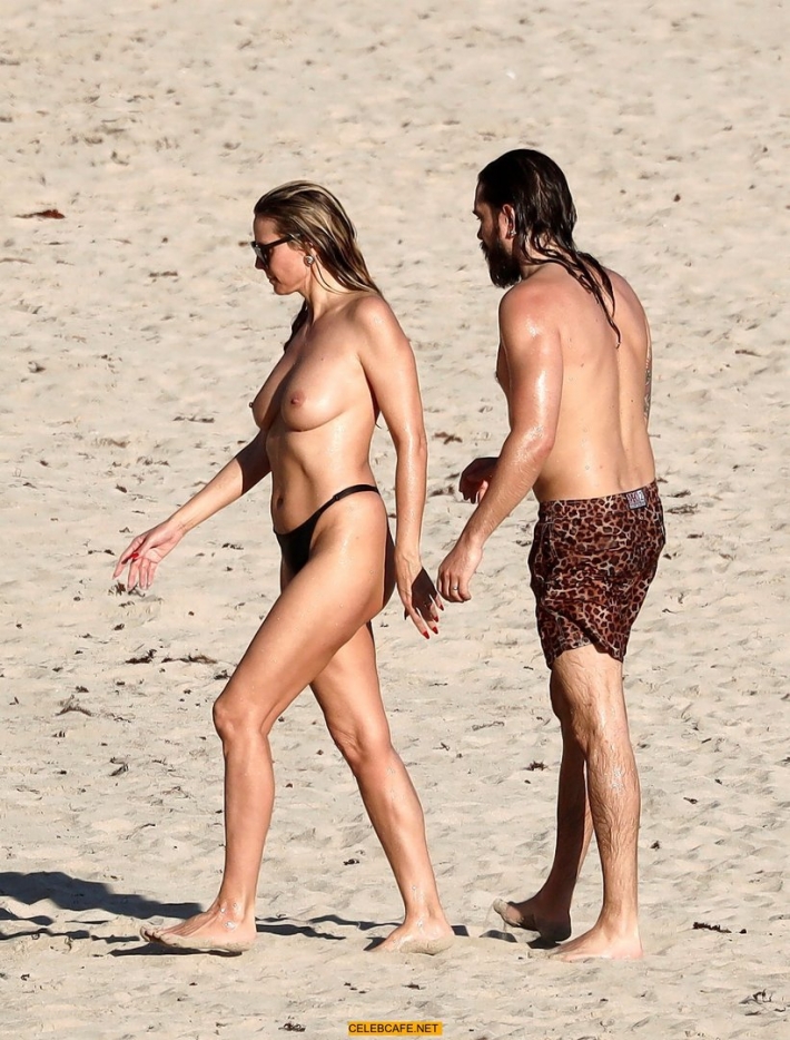 Хайди клум топлес