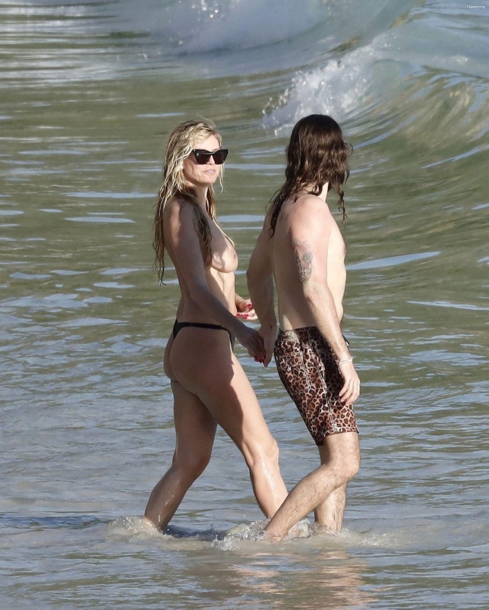 Хайди клум голая