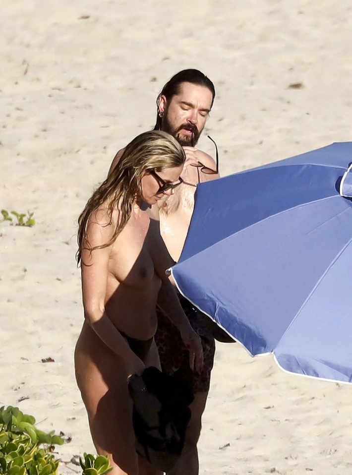 Хайди клум топлес