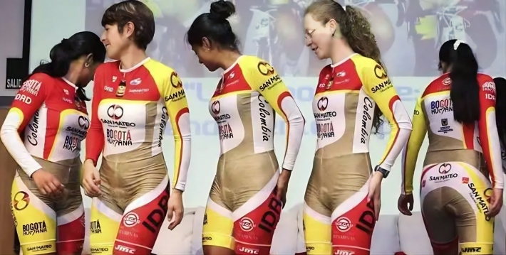 Форма велосипедисток сборной колумбии