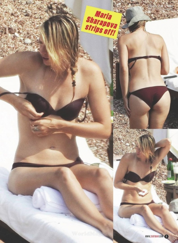 Мария шарапова топлесс