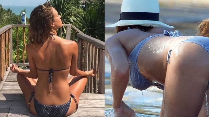 Джессика альба попа