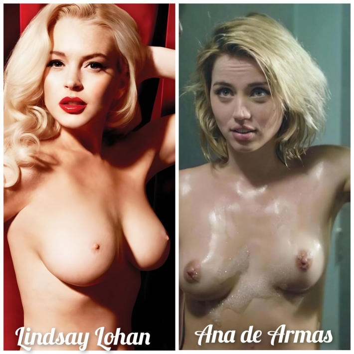 Анна де армас обнажёнка