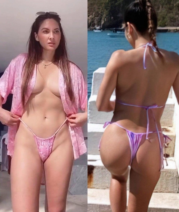 В купальниках на пляже